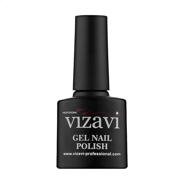 foto гель-лак для нігтів vizavi professional glitter gel nail polish 706, 7.3 мл