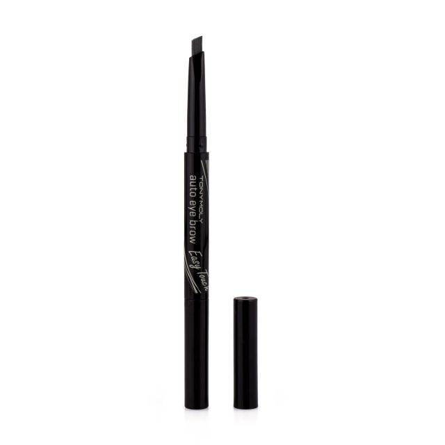 foto автоматичний олівець для брів tony moly easy touch auto eyebrow 01 black, 0.4 г