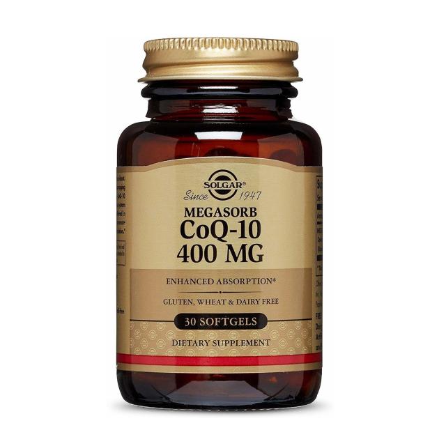 foto харчова добавка в капсулах solgar coq-10 коензим 400 мг, 30 шт