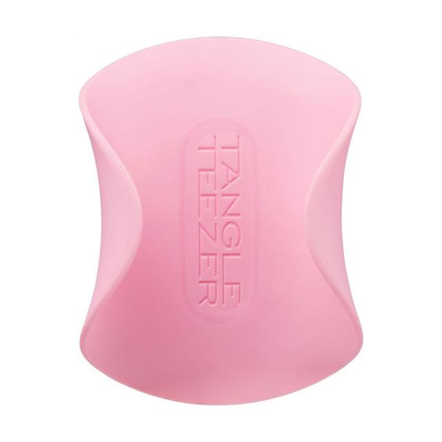 foto щітка для масажу голови tangle teezer the scalp exfoliator & massager, pretty pink