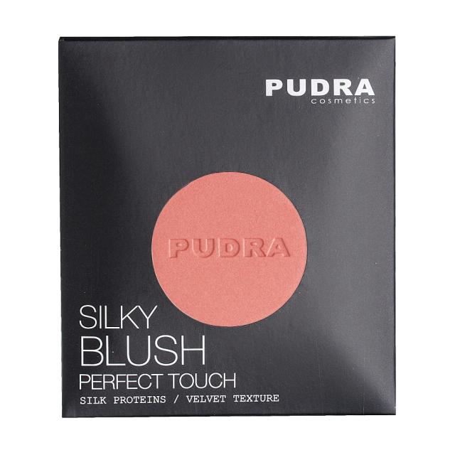 foto рум'яна для обличчя pudra cosmetics perfect touch silky blush 05, 5.5 г (змінний блок)