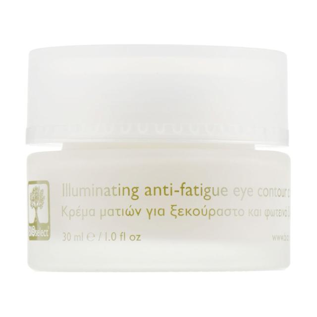 foto крем проти втоми для шкіри навколо очей bioselect illuminating & anti-fating eye contour cream, 30 мл