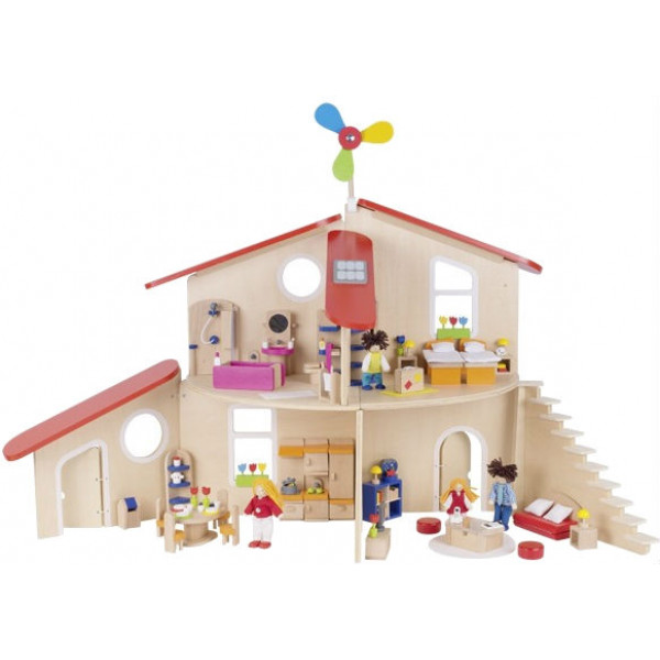 foto меблі і будиночки для міні-ляльки goki конструктор (51737g)
