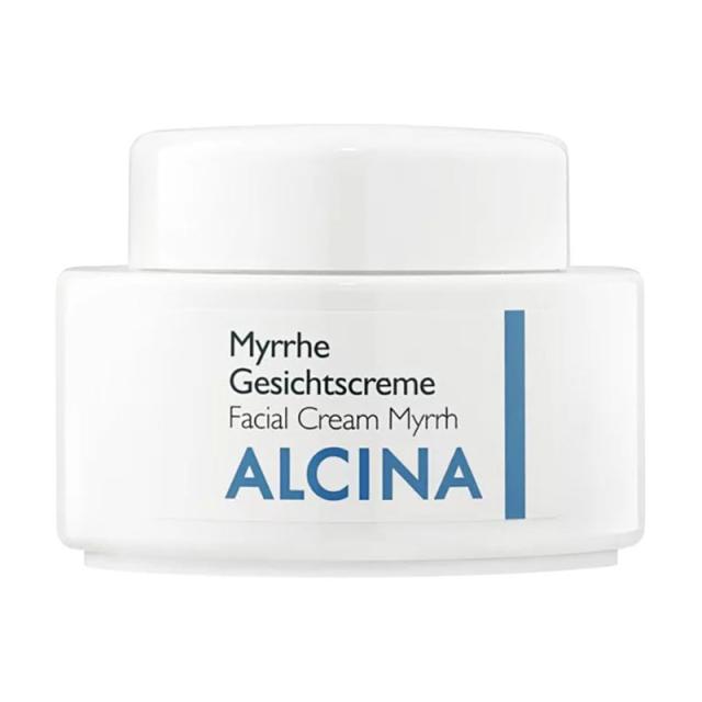foto крем для обличчя alcina facial myrrh cream для сухої шкіри, 100 мл