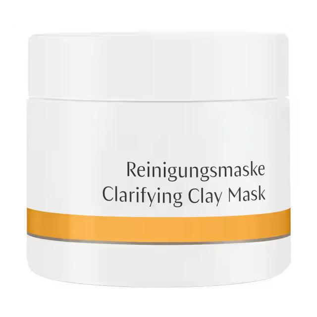 foto очищувальна маска для обличчя dr. hauschka clarifying clay mask з глиною, 90 г