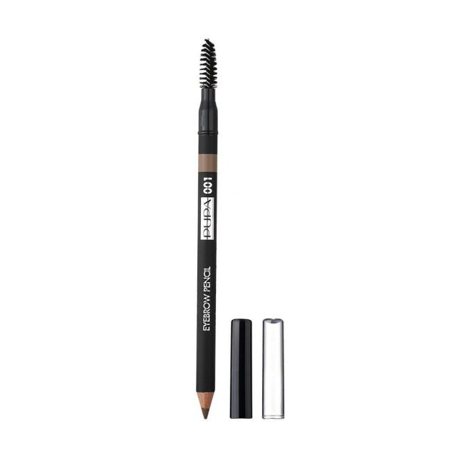 foto водостійкий олівець для брів pupa waterproof eyebrow pencil, 01 blonde, 1.08 г