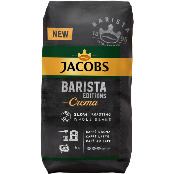 foto кава в зернах jacobs barista editions crema 1 кг