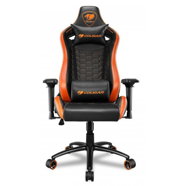 foto крісло для геймерів cougar outrider s black/orange
