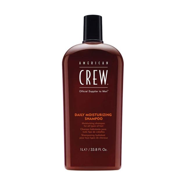 foto чоловічий шампунь для глибокого зволоження american crew daily deep moisturizing shampoo для нормального та сухого волосся, 1 л