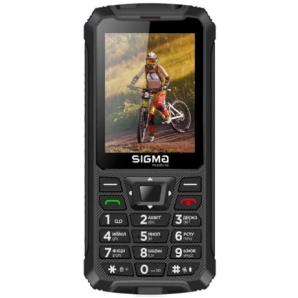 foto мобільний телефон sigma mobile x-treme pr68 dual sim black