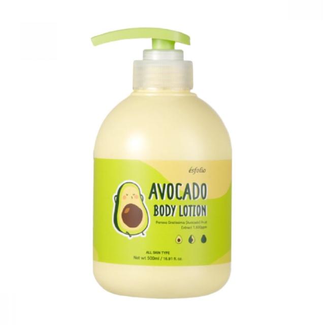 foto лосьйон для тіла esfolio avocado body lotion з екстрактом авокадо, 500 мл