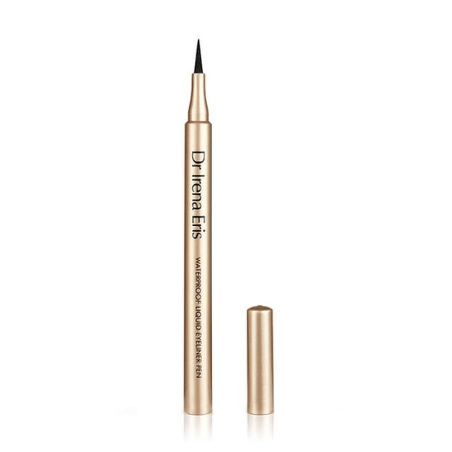 foto підводка-олівець для очей dr irena eris waterproof liquid eyeliner pen, black, 1.1 мл