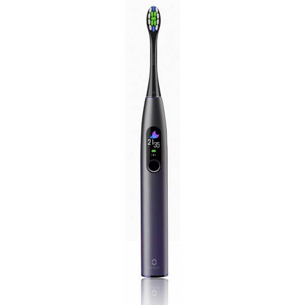 foto зубна щітка електрична oclean x pro aurora purple (oled) (global)