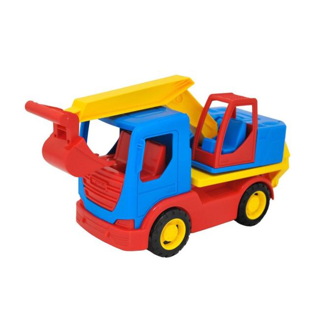 foto дитяча іграшка tigres tech truck навантажувач, від 1 року, 27 см (39883)