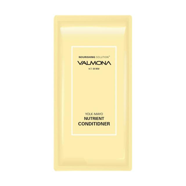 foto живильний кондиціонер для волосся valmona nourishing solution yolk-mayo nutrient conditioner з яєчним жовтком, 50*10 мл (саше)