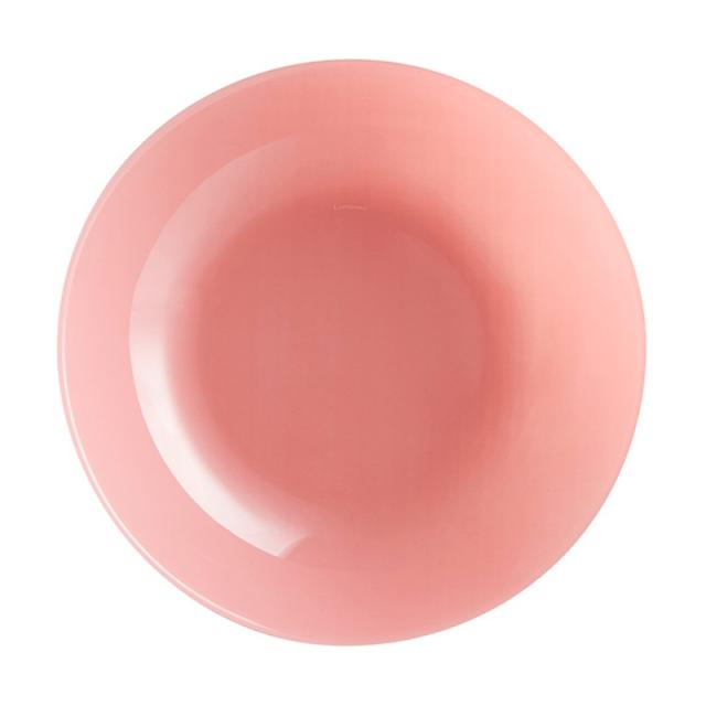foto тарілка супова luminarc arty blush рожева, 20 см (n4465)