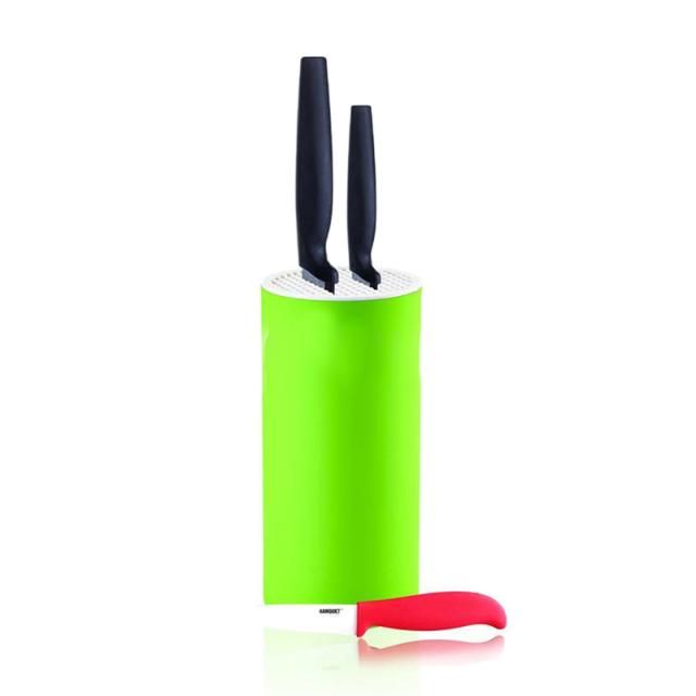 foto підставка для ножів banquet зелена, 22.5 см (25ck01ps01g)