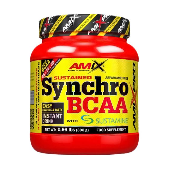 foto харчова добавка амінокислоти в порошку amix nutrition amix pro synchro bcaa plus sustamine диня, 300 г