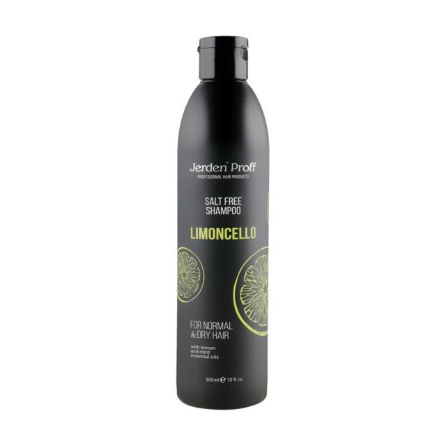 foto безсольовий шампунь jerden proff limongrello salt free shampoo для сухого та нормального волосся, 300 мл