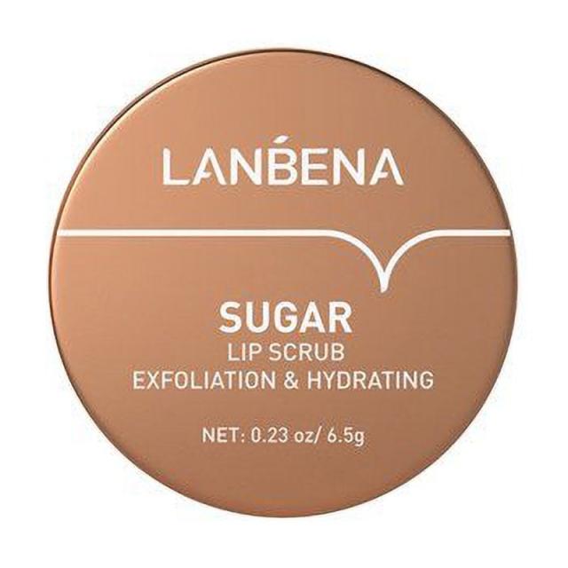 foto скраб для губ lanbena sugar lip scrub з коричневим цукром, 6.5 г