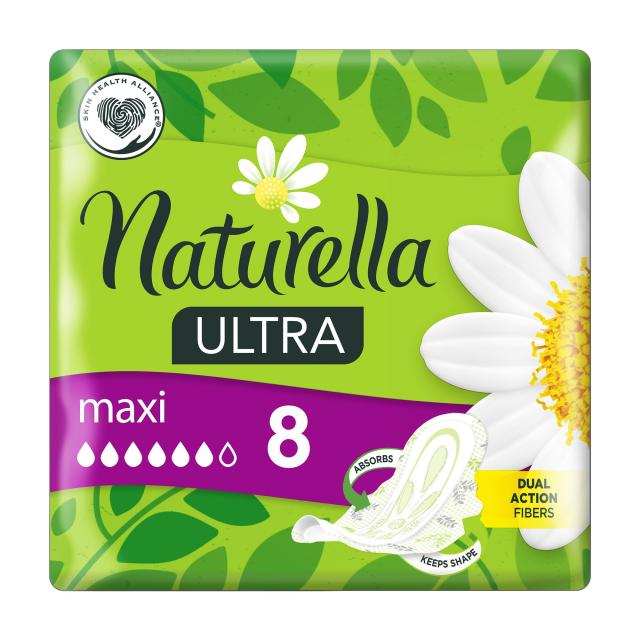 foto гігієнічні прокладки для критичних днів naturella ultra maxi, 8 шт