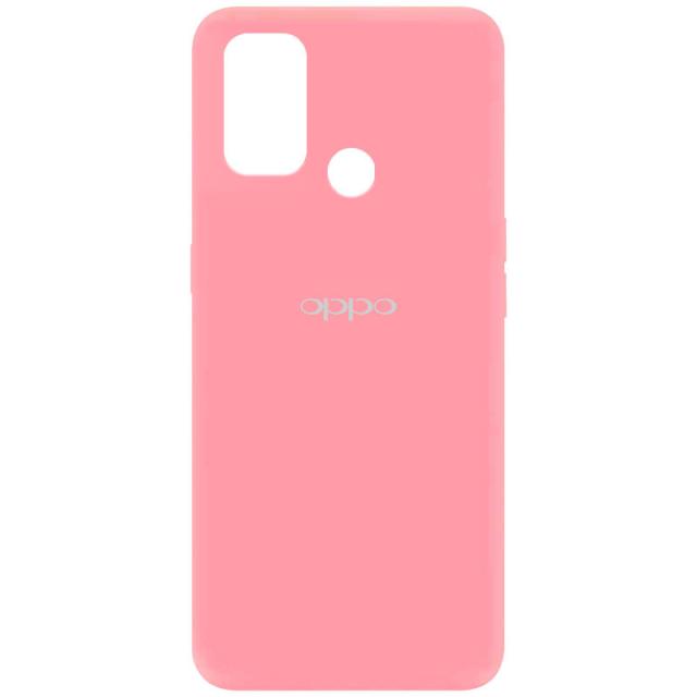 foto чохол silicone cover my color full protective (a) для oppo a32 (рожевий / pink) 1081754