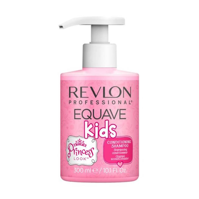 foto дитячий шампунь-кондиціонер для волосся revlon professional equave kids princess look conditioning shampoo, 300 мл
