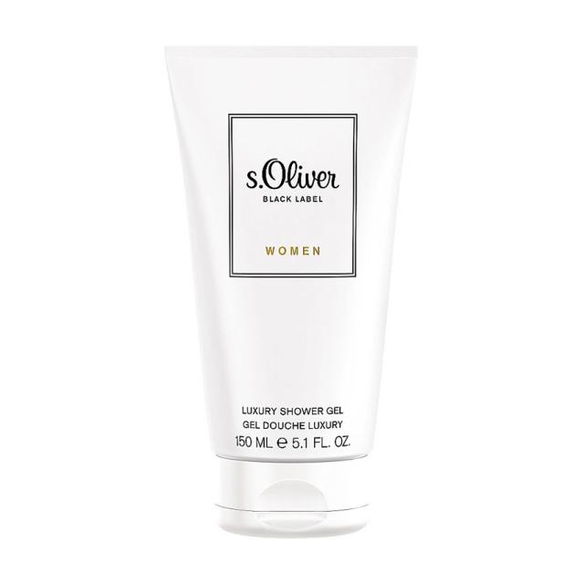 foto парфумований гель для душу жіночий s.oliver black label women shower gel, 150 мл