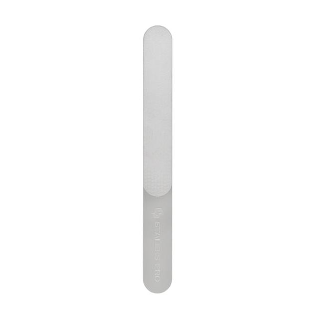 foto лазерна пилка для нігтів staleks pro expert 11 (широка пряма з ручкою), fe-11-165, 165мм