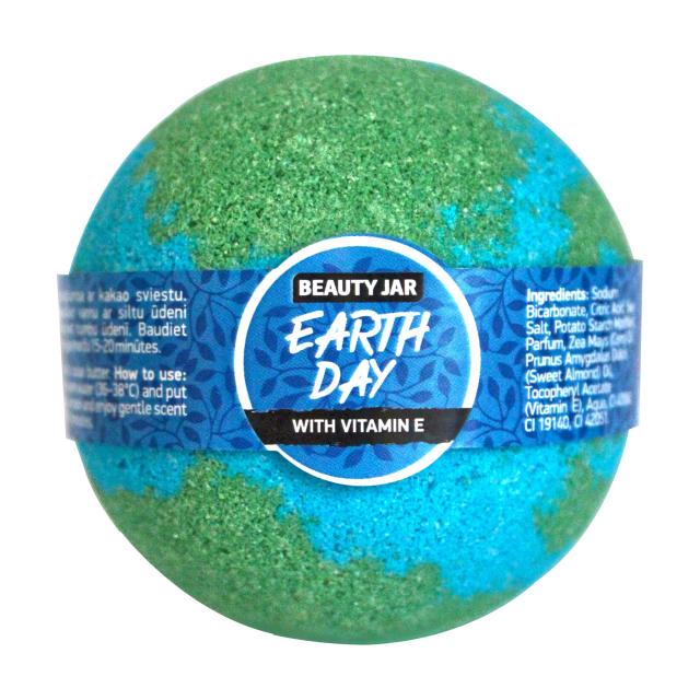 foto бомбочка для ванни beauty jar earth day, 150 г