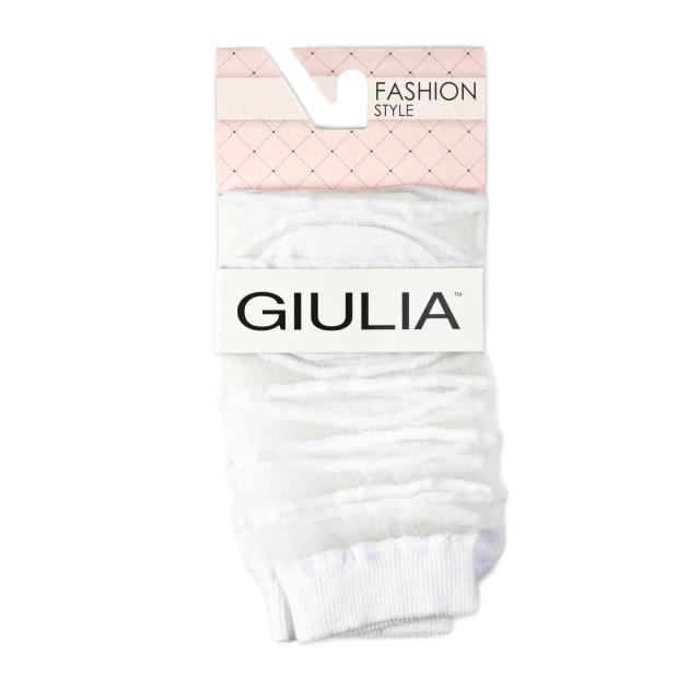 foto шкарпетки жіночі giulia wsm-003 calzino bianco р.39-40