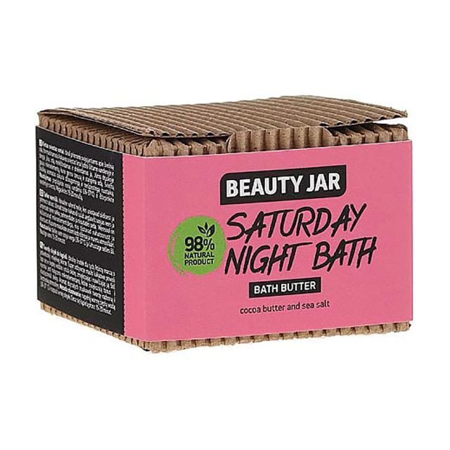 foto тверде масло для ванни beauty jar saturday night bath bath butter, 100 г