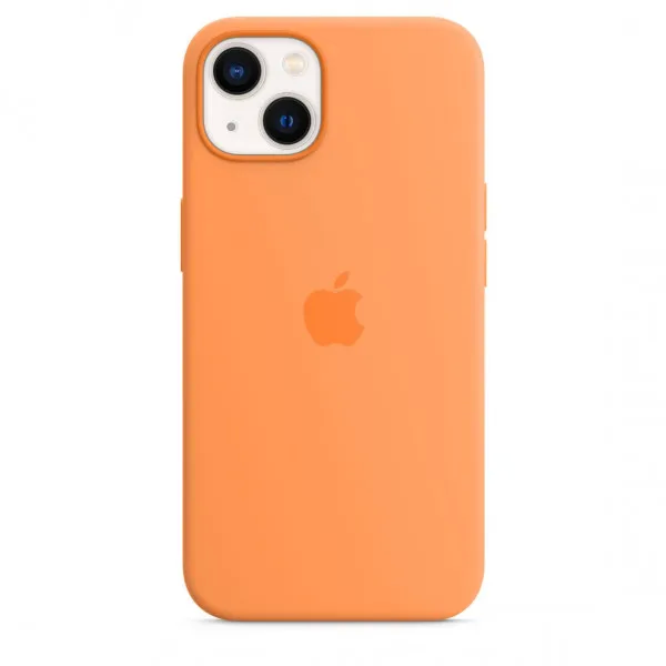 foto чохол для смартфону apple iphone 13 silicone case with magsafe – marigold (mm243)