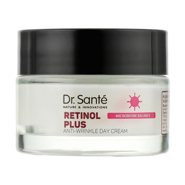 foto денний крем для обличчя dr. sante retinol plus anti-wrinkle day cream, 50 мл