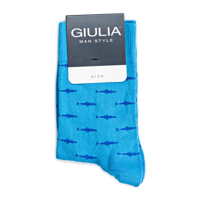 foto шкарпетки чоловічі giulia msl-009 calzino blue р.43-46