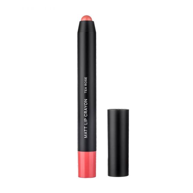 foto матова помада-олівець для губ kodi professional matt lip crayon tea rose, 1.7 г