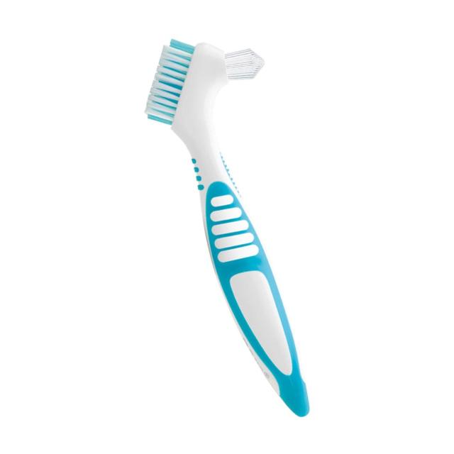 foto щітка для зубних протезів paro swiss denture brush блакитна, 1 шт
