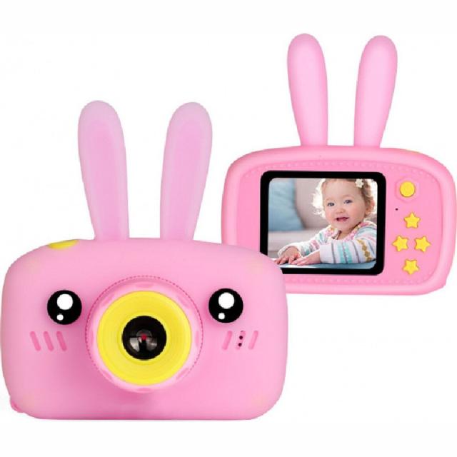 foto дитяча фотокамера baby photo camera rabbit (рожевий) 873526