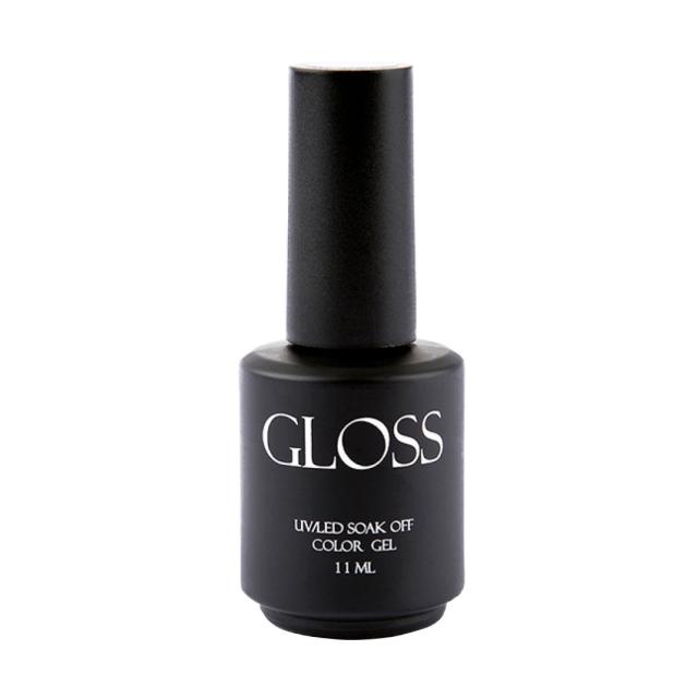 foto гель-лак для нігтів gloss uv/led soak off color gel 711, 11 мл