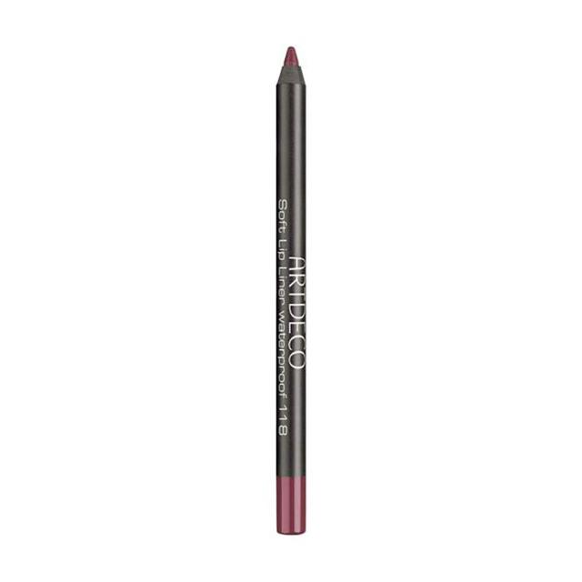 foto водостійкий олівець для губ artdeco soft lip liner waterproof 118 garnet red, 1.2 г