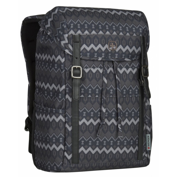 foto рюкзак для ноутбуку wenger cohort 16'' black native print (606475)