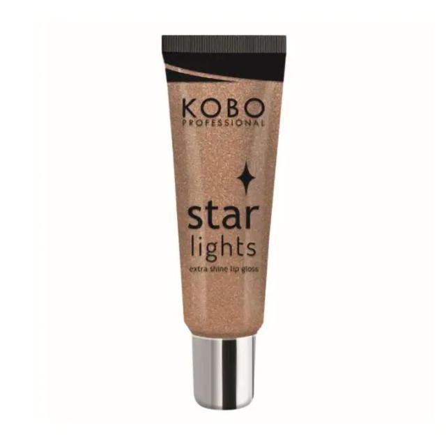 foto блиск для губ kobo professional star lights extra shine lip gloss 03, 10 мл