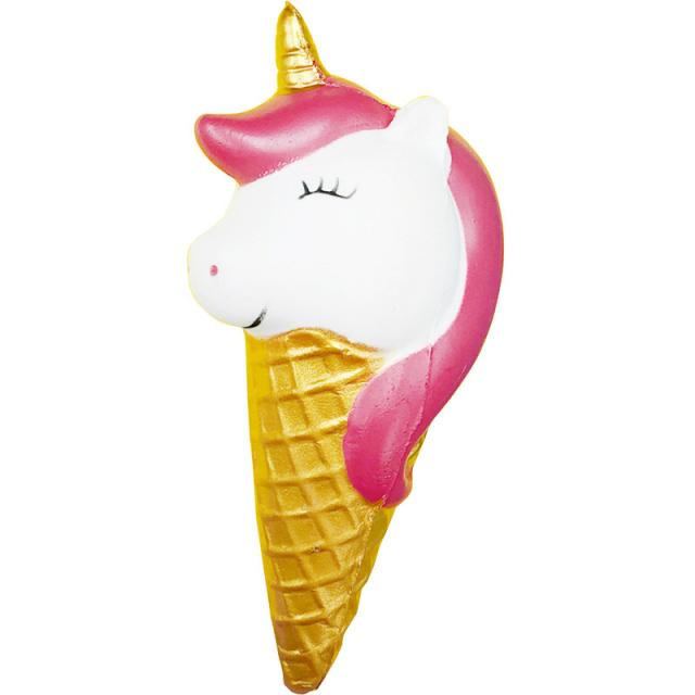 foto іграшка антистрес colorful unicorn ice cream (білий / рожевий) 761679