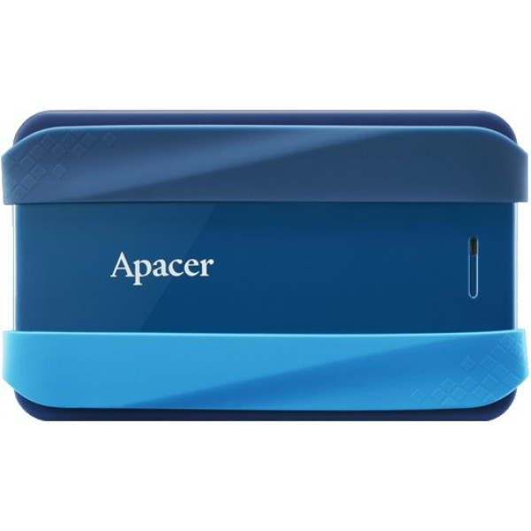 foto жорсткий диск зовнішній apacer ac533 2tb usb 3.1 blue (ap2tbac533u-1)