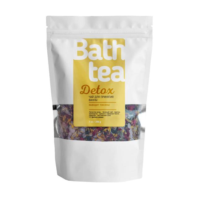 foto чай для ванни body love bath tea detox, 200 г