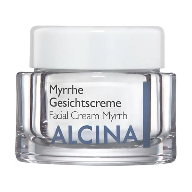 foto крем для обличчя alcina facial myrrh cream для сухої шкіри, 50 мл