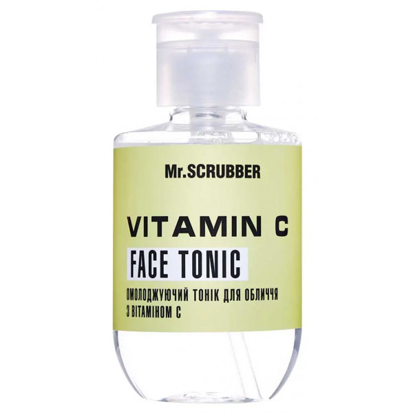 foto тонік для обличчя mr.scrubber омолоджуючий з вітаміном с vitamin c face tonic 250мл