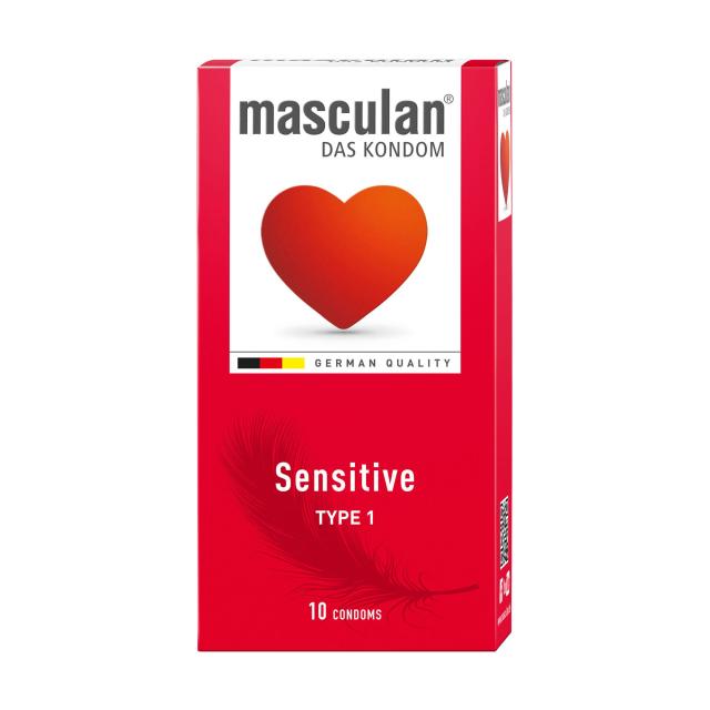 foto презервативи masculan sensitive, 10 шт