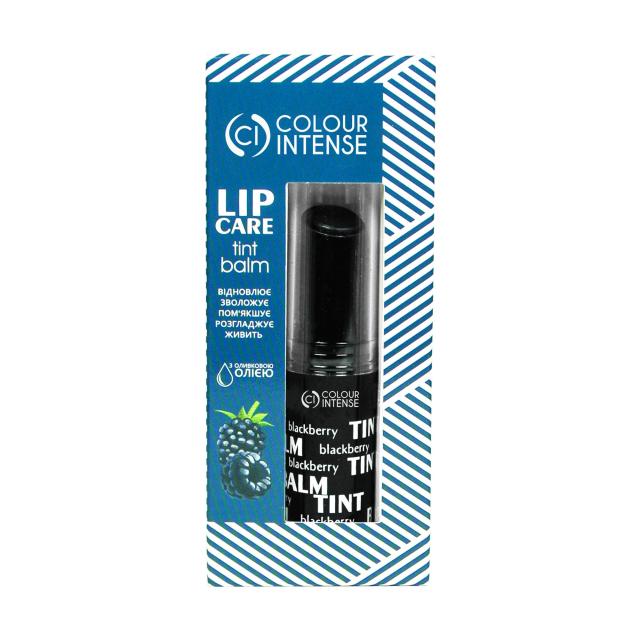 foto тінт-бальзам для губ colour intense lip care tint balm ожина, 4 г