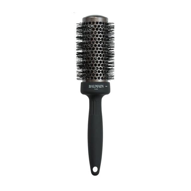 foto браш для волосся balmain paris hair couture ceramic round brush чорний, круглий, 43 мм